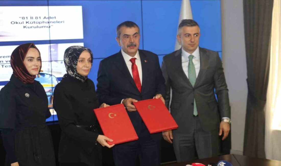 Milli Eğitim Bakanı Yusuf Tekin, “Türkiye’de okuma kültürünü geliştirmek konusunda