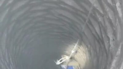 Batman’da bir horoz, Petrol Mahallesi’nde 20 metre derinliğindeki eski bir