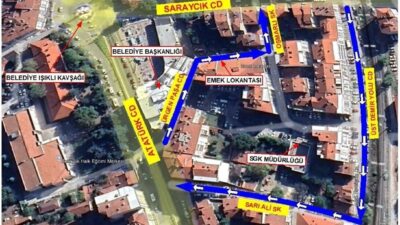Bozüyük ilçesinde trafik düzenlemesi değişiyor. Çarşı Mahallesi’nde araç trafiğini düzenlemek