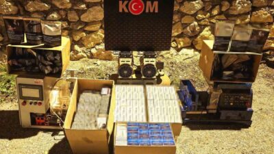 Bilecik’in Bozüyük ilçesinde, kaçak tütün ürünleri imal edip satan bir
