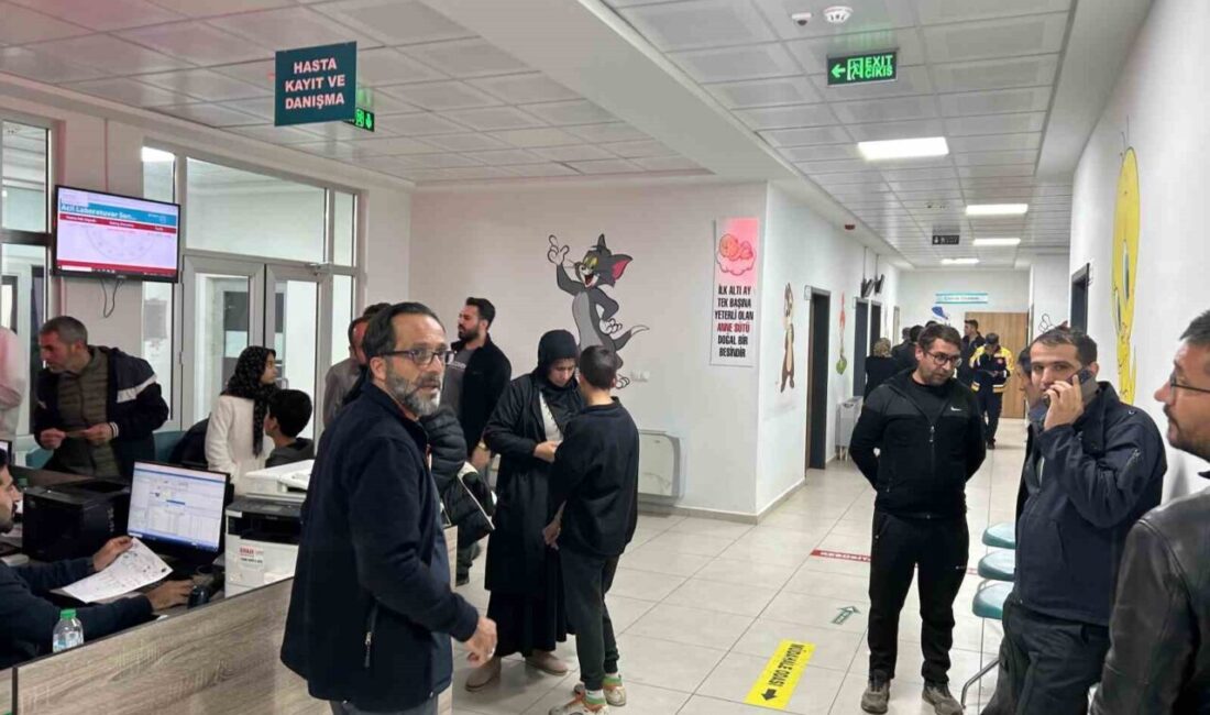Bingöl ilindeki bir yatılı bölge ortaokulu ve ilkokulda öğlen yemeğinden