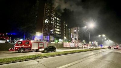 Bosna Hersek’in Tuzla kentinde bir huzurevinde çıkan yangında en az