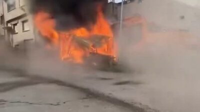 Bursa’nın Yıldırım ilçesinde Mehmet Akif Ersoy Mahallesi Eyüp Sokak’ta meydana
