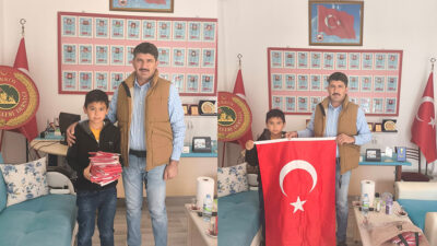 Yerköy’de örnek bir davranış sergilendi.Atatürk İlköğretim Okulu öğrencisi Osman Gül,