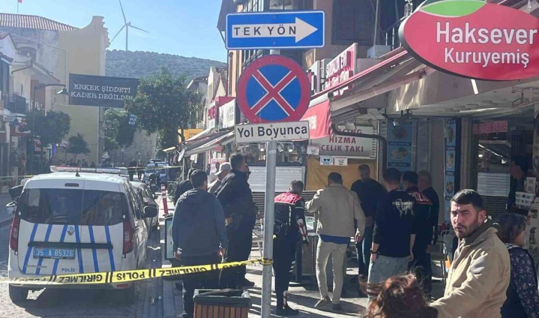 Çeşme ilçesinde bulunan bir midyeci, akrabası tarafından alacak verecek meselesi