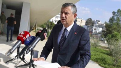 Cumhuriyet Halk Partisi Genel Başkanı Özgür Özel, KKTC’de Kıbrıs Türklerinin