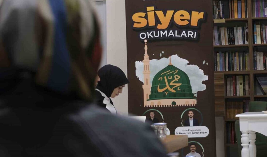 Çorum Belediyesi tarafından Millet Kütüphanesi’nde gerçekleştirilen siyer okumalarının ilk programı,