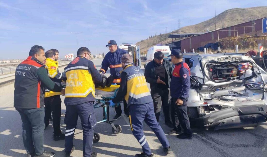 Sungurlu’da Cip ve Kamyon Çarpıştı: 5 Yaralı Çorum’un Sungurlu ilçesinde