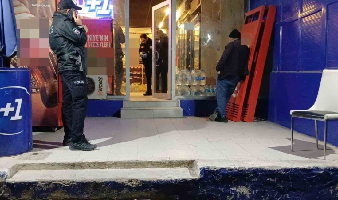 Çorum’da bir iş yerine kimliği belirsiz şahıs tarafından silahlı saldırı