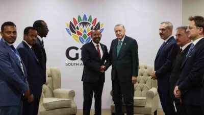 Cumhurbaşkanı Recep Tayyip Erdoğan, Etiyopya Başbakanı Abiy Ahmed Ali’yi kabul