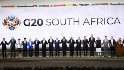 Cumhurbaşkanı Recep Tayyip Erdoğan, Güney Afrika’nın Johannesburg kentinde düzenlenen G20