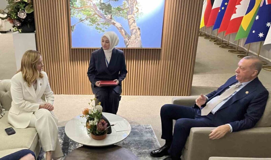 Türkiye Cumhurbaşkanı Recep Tayyip Erdoğan, Güney Afrika Cumhuriyeti’nde gerçekleşen G20