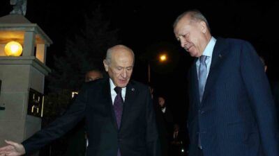 Cumhurbaşkanı Recep Tayyip Erdoğan, Milliyetçi Hareket Partisi (MHP) Genel Başkanı