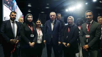 G20 Liderler Zirvesi sırasında Johannesburg Expo Centre’da bulunan ana basın