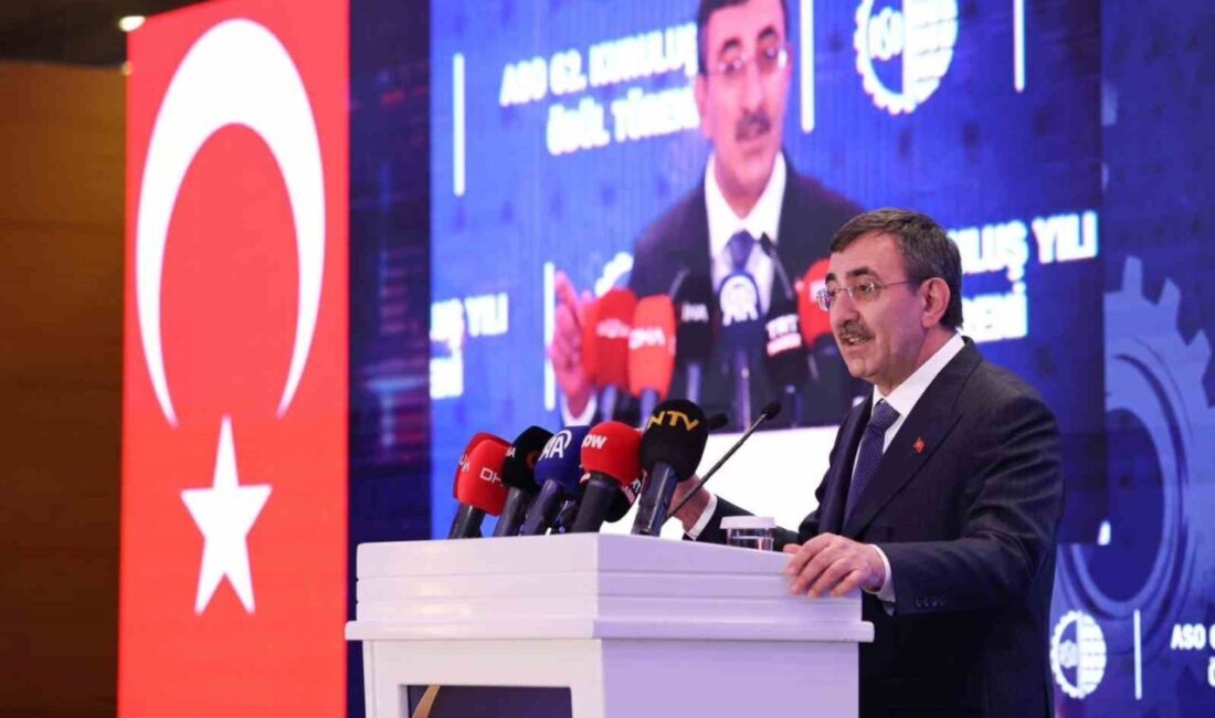 Cumhurbaşkanı Yardımcısı Cevdet Yılmaz, Ankara Sanayi Odası’nın 62. Kuruluş Yıl