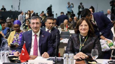 Cumhurbaşkanı Yardımcısı Cevdet Yılmaz, “Türkiye, iklim değişikliğiyle mücadelede güney ve
