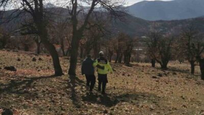 Konya’nın Seydişehir ilçesinde dün kaybolan bir genç, jandarma ekiplerince yapılan