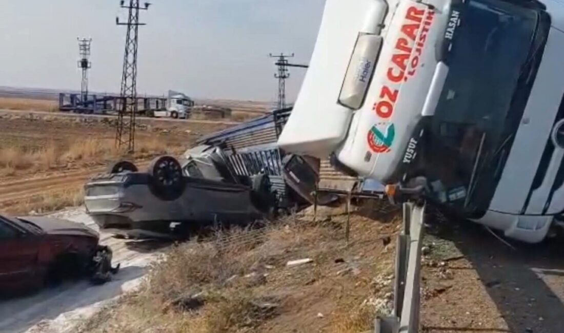 Şanlıurfa’nın Viranşehir ilçesinde, yüklü olduğu belirtilen sıfır otomobillerle dolu bir