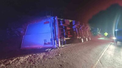 Mersin’in Mut ilçesi sınırlarında meydana gelen trafik kazasında yabancı plakalı