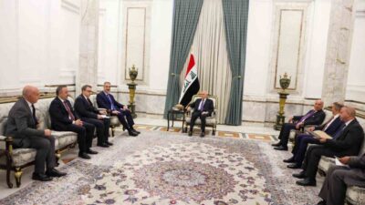 Dışişleri Bakanı Hakan Fidan, Bağdat temasları çerçevesinde Irak Cumhurbaşkanı Abdullatif