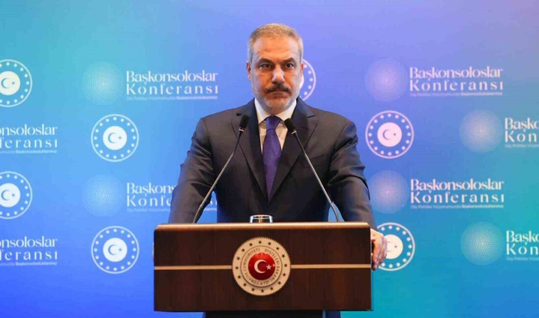 Başkonsoloslar Konferansı’nın açılış töreninde konuşan Dışişleri Bakanı Hakan Fidan, “2023