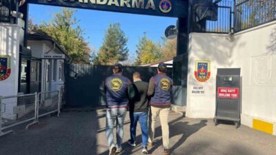 Diyarbakır’da 8 yıldır hırsızlık suçundan aranan bir kişi, Jandarma ekipleri