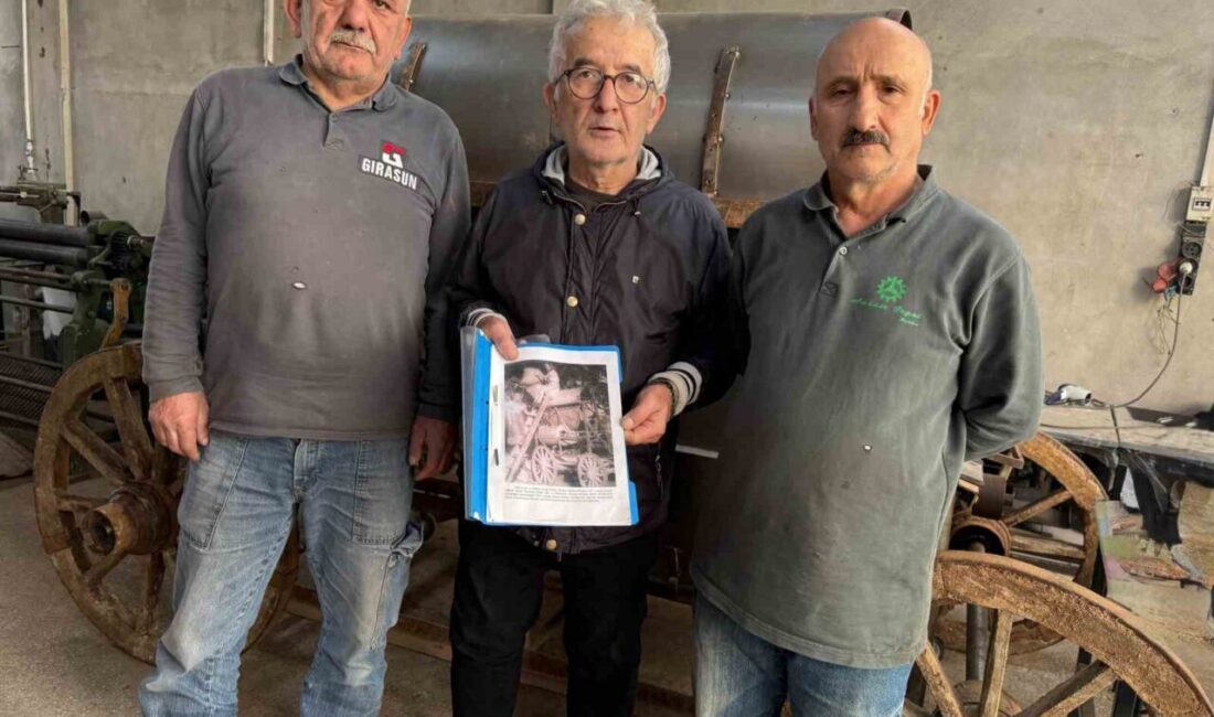 Giresun’da, fındık tarihinin en önemli mekanik yeniliklerinden biri olan dünyanın