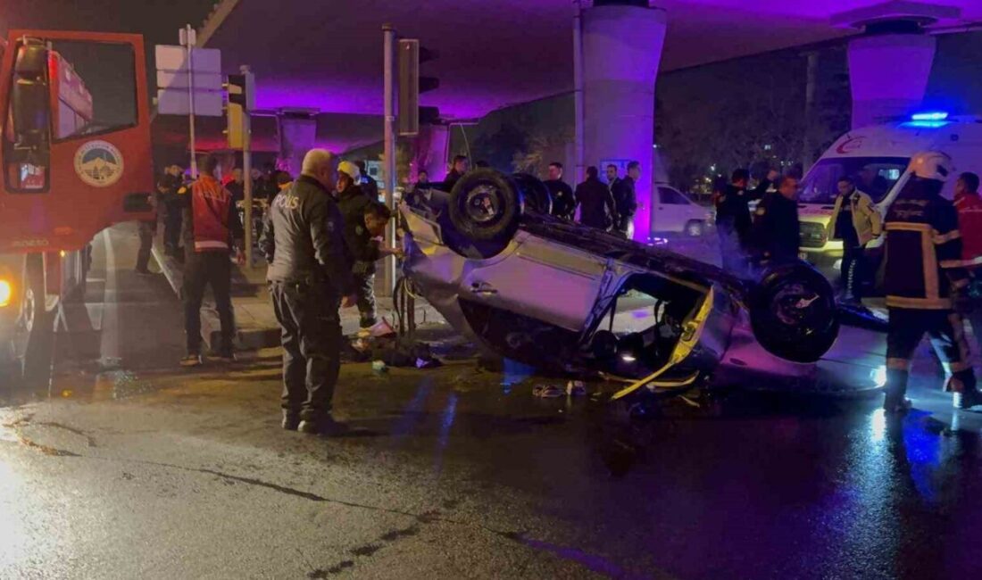 Kayseri’de polis ekiplerinin ‘dur’ ihtarına uymayarak kaçan bir otomobil, kovalamaca