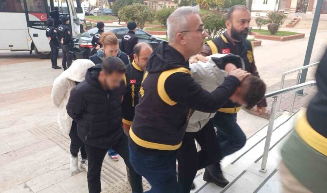 Aydın merkezli 3 ilde gerçekleştirilen bir operasyon sonucunda, elektrikli araç