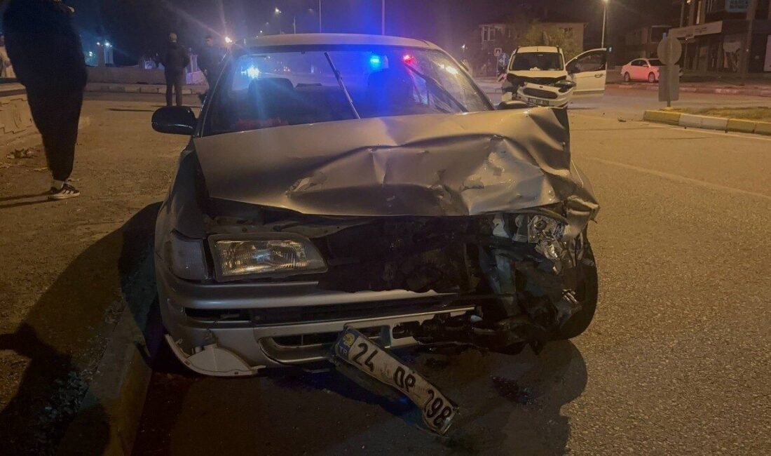 Fatih Mahallesi’nde Binali Yıldırım Bulvarı’nda meydana gelen bir trafik kazasında