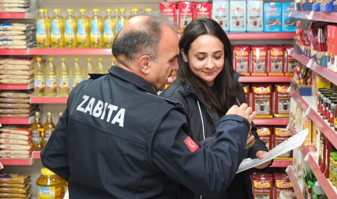 Erzincan Belediyesi Zabıta Müdürlüğü ekipleri, vatandaşların sağlıklı ve güvenli ürünlere