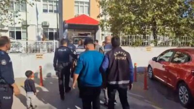 Hatay’ın Erzin ilçesinde yaşanan bıçaklı kavga olayının şüphelileri, Hatay Emniyet