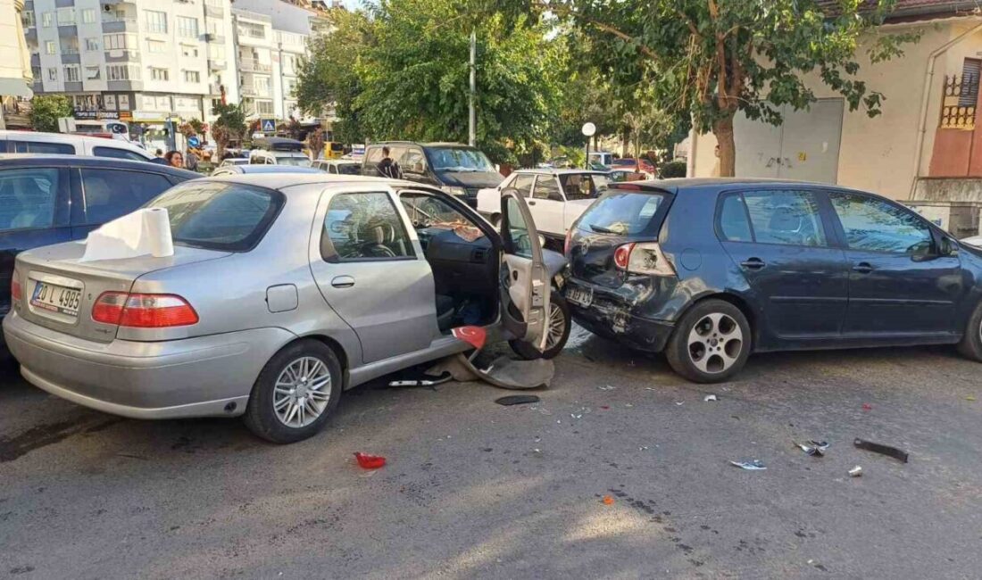 Aydın’ın Efeler ilçesinde, iddiaya göre freni tutmayan bir Fiat otomobilin
