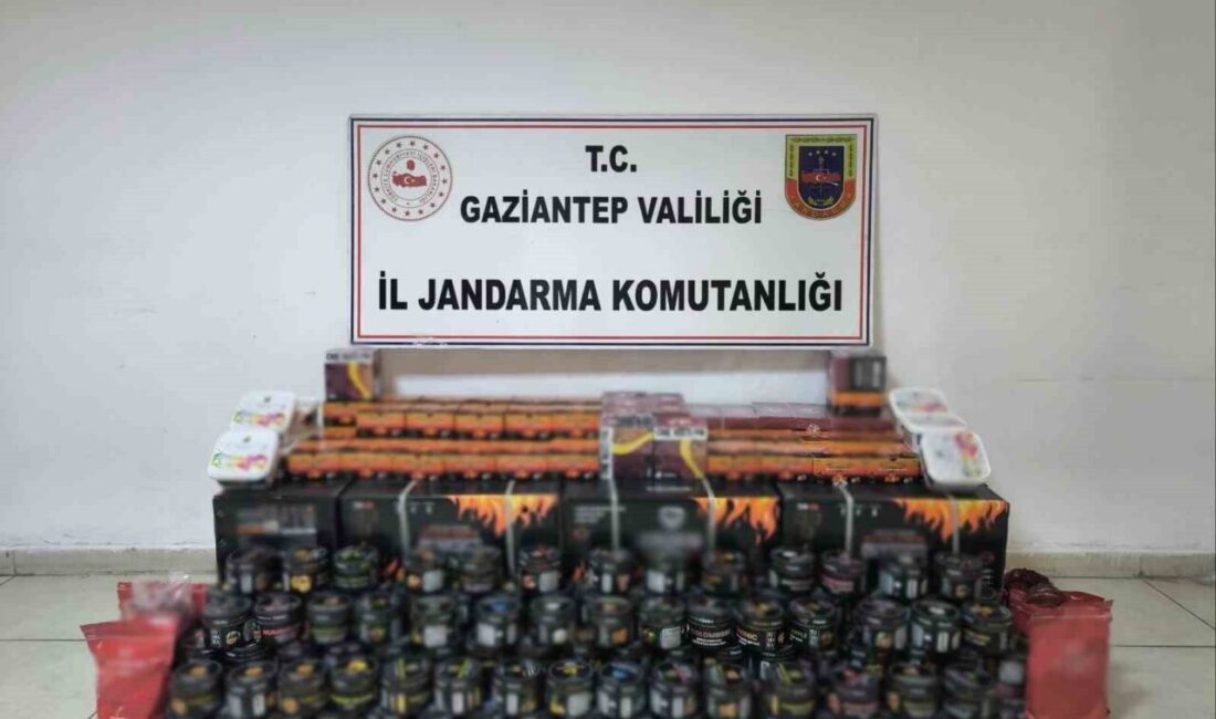 Gaziantep’te düzenlenen bir operasyonda, gümrük kaçağı ürünlerin piyasa değeri 1