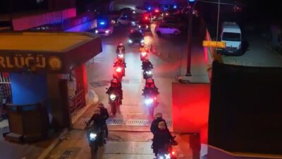 Gaziantep’te polis ekipleri tarafından kent merkezinde gerçekleştirilen ‘Huzur-27’ operasyonunda çeşitli