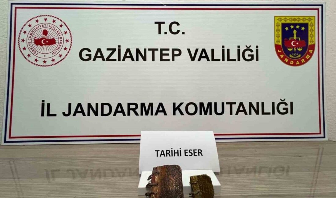 Gaziantep’te, sahte tarihi eserleri piyasaya sürerek dolandırıcılık yapmaya çalışan 2
