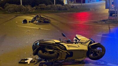 Antalya’nın Gazipaşa ilçesinde meydana gelen trafik kazasında 4 kişi yaralandı.