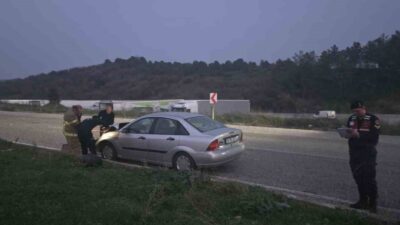 Gönen-Bandırma kara yolundaki bir trafik kazasında 3 kişi yaralandı. Olay,