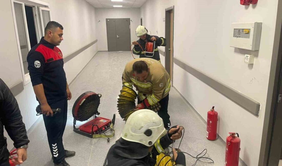 Hatay’ın Defne ilçesindeki Defne Devlet Hastanesi’nde meydana gelen yangın, elektrik