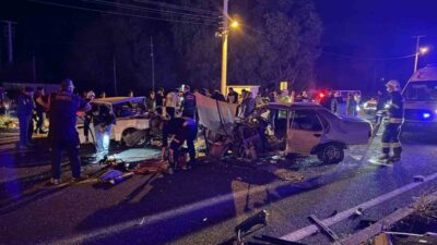 Muğla’nın Köyceğiz ilçesinde yaşanan trafik kazasında, saat 19.00 sıralarında Fethiye-Muğla