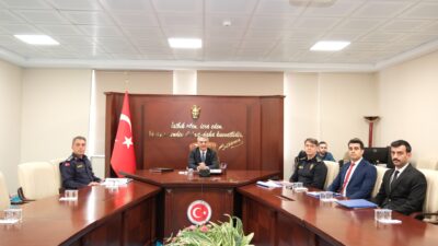 Edinilen bilgilere göre, İl Güvenlik ve Asayiş Koordinasyon Toplantısı, Valilik