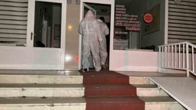 Çorum’da, Ulukavak Mahallesi Varinli Caddesi’nde bulunan bir apartmanda tahtakurularının istilasına
