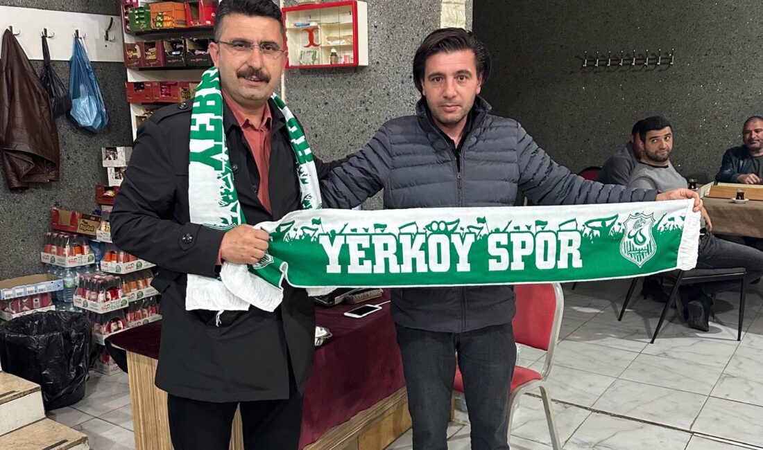 Geçmiş dönem CHP Yerköy Belediye Başkan Adayı İlhan Yılmaz, Yerköyspor’a