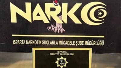 Isparta İl Emniyet Müdürlüğü Narkotik Suçlarla Mücadele Şube Müdürlüğü ekipleri,