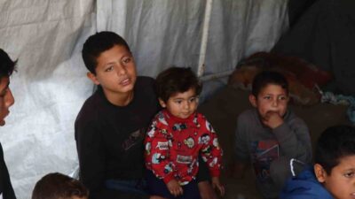 Filistinli Reda Alouwa, İsrail’in Gazze Şeridi’ne yönelik saldırılarında 5 oğlunu