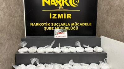 İzmir’de uyuşturucu ticaretine yönelik düzenlenen iki ayrı operasyonda toplam 316