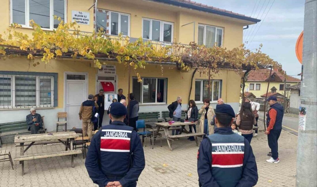Bilecik İl Jandarma Komutanlığı ekipleri, vatandaşların huzur ve güvenliği için