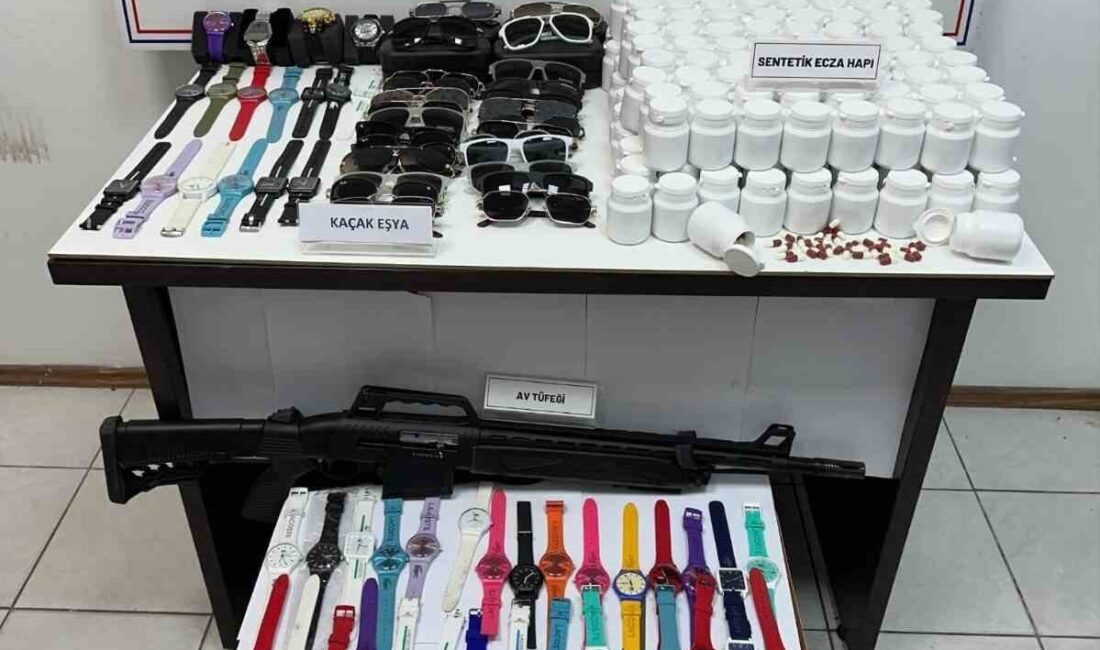 Samsun’da jandarma ekipleri tarafından gerçekleştirilen operasyonda uyuşturucu madde bulunduran bir