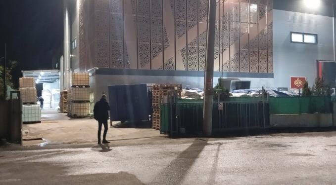 Nilüfer ilçesinde bulunan Kayapa Organize Sanayi Bölgesi’ndeki bir fabrikada meydana