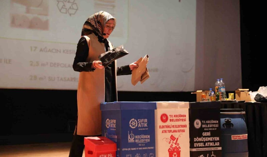 Keçiören Belediyesi tarafından ilçede eğitim veren tüm okullardan öğretmen ve